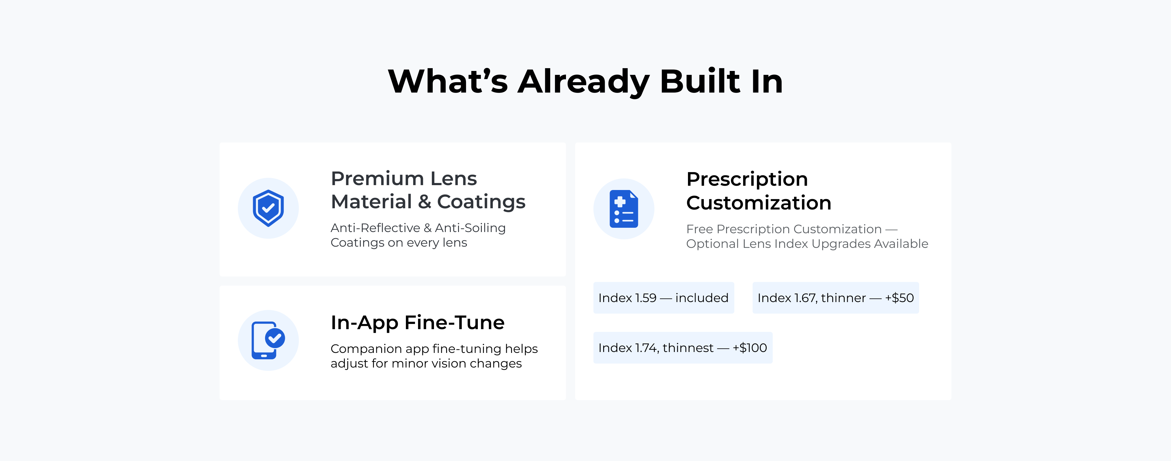 The All-Sight Adaptive Eyewear features