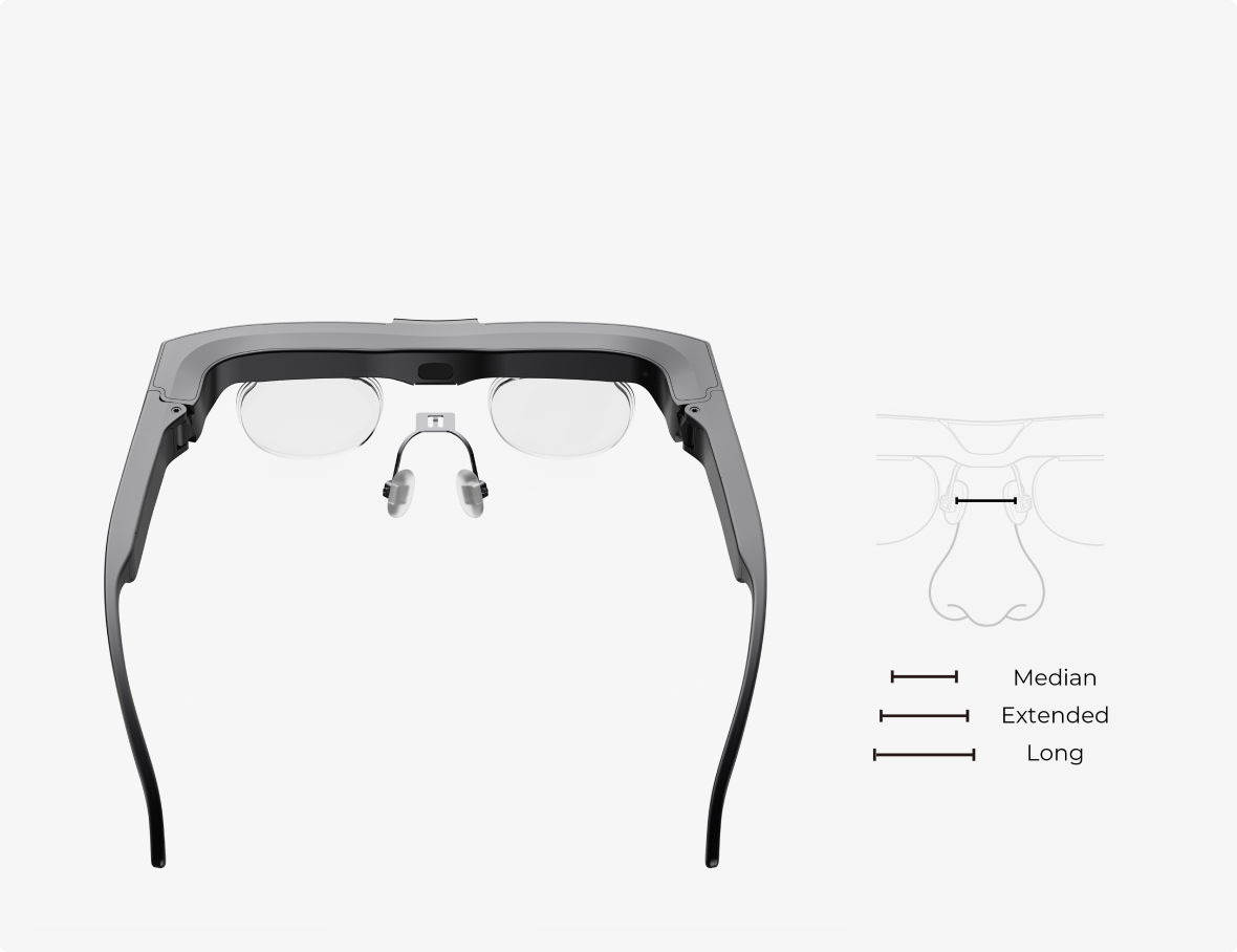 3 Replaceable Nose Pads Sizes
