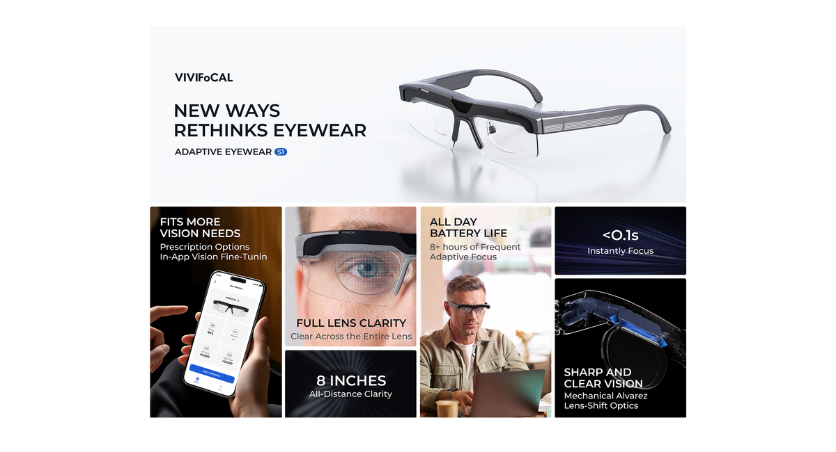 The All-Sight Adaptive Eyewear features