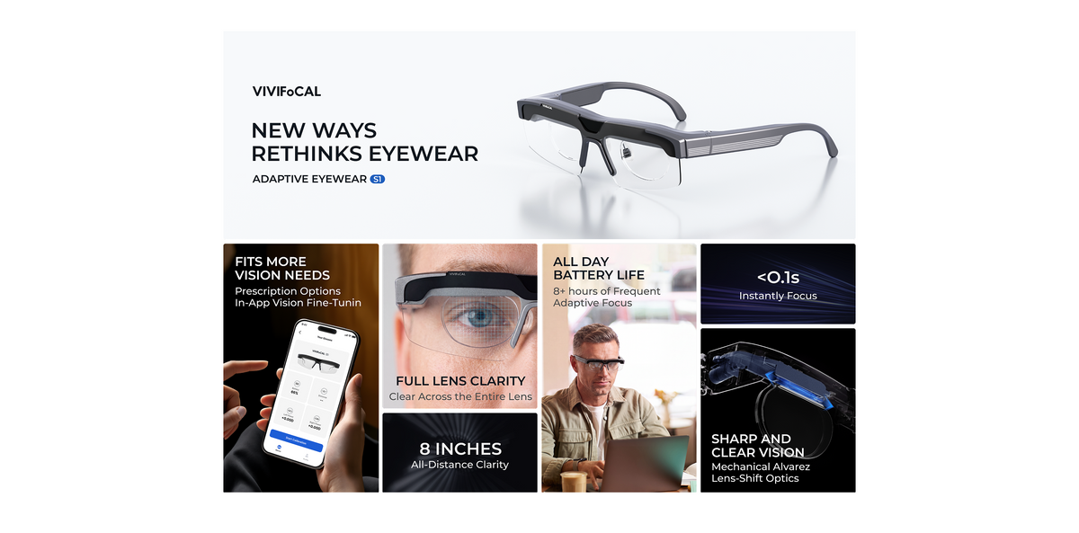 The All-Sight Adaptive Eyewear features